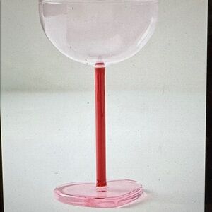 Anthropologie Icon Footed Coupe Glass